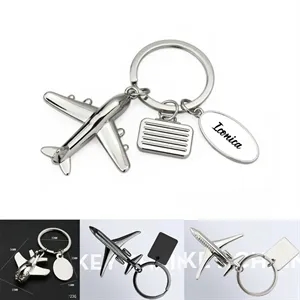 Creative Plane Keychain Airplane Keyring