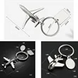 Creative Plane Keychain Airplane Keyring | https://www.bestnamebadges.com