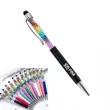 2-in-1 Refill Rainbow Diamond Writing Pens For Touch Screen | https://www.bestnamebadges.com