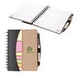Broome Junior Notebook with Pen, Flags & Sticky Notes | https://www.bestnamebadges.com