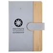 Bamboo Journal W/ Magnetic Closure & FSC® Paper | https://www.bestnamebadges.com