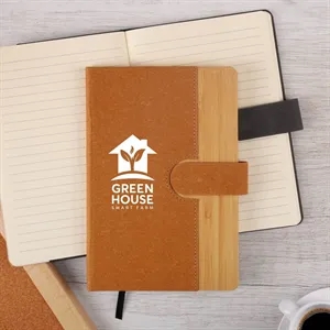 Bamboo Journal W/ Magnetic Closure & FSC® Paper