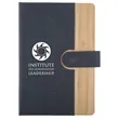 Bamboo Journal W/ Magnetic Closure & FSC® Paper | https://www.bestnamebadges.com