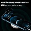 Round Magnetic Compatible MagSafe Charger | https://www.bestnamebadges.com