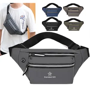 Waist Bag Waterproof Multi-Layer Large Capacity Shoulder Cro