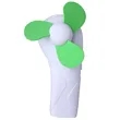 Handheld fan with flashlight | https://www.bestnamebadges.com