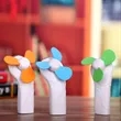 Handheld fan with flashlight | https://www.bestnamebadges.com