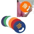 Plastic Round Hand Fan | https://www.bestnamebadges.com