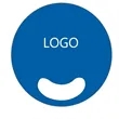 Plastic Round Hand Fan | https://www.bestnamebadges.com