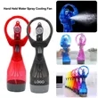Handheld Battery Powered Water Misting Fan | https://www.bestnamebadges.com