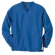 Sport-Tek V-Neck Raglan Wind Shirt - Dark/All | https://www.bestnamebadges.com