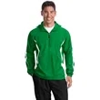 Sport-Tek Colorblock Raglan Anorak - Dark/All | https://www.bestnamebadges.com