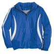 Sport-Tek Colorblock Raglan Anorak - Dark/All | https://www.bestnamebadges.com