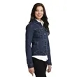 Port Authority Ladies Denim Jacket | https://www.bestnamebadges.com