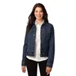 Port Authority Ladies Denim Jacket | https://www.bestnamebadges.com
