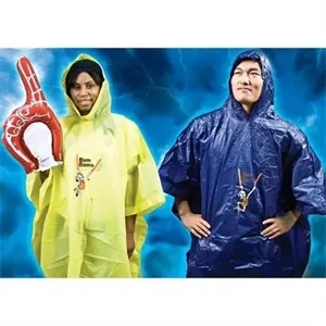 Rain Poncho - Priority | https://www.bestnamebadges.com