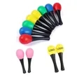 Plastic Sand Hammers Sound Toy | https://www.bestnamebadges.com