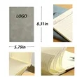 Customizable Office Cover Meeting Notes A5 Notebook | https://www.bestnamebadges.com