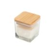 Mini Candle With Bamboo Lid | https://www.bestnamebadges.com