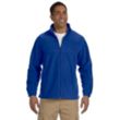 Harriton Mens Full-Zip Fleece - Dark/All | https://www.bestnamebadges.com