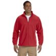 Harriton Mens Full-Zip Fleece - Dark/All | https://www.bestnamebadges.com