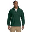 Harriton Mens Full-Zip Fleece - Dark/All | https://www.bestnamebadges.com