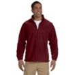 Harriton Mens Full-Zip Fleece - Dark/All | https://www.bestnamebadges.com