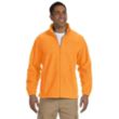Harriton Mens Full-Zip Fleece - Dark/All | https://www.bestnamebadges.com