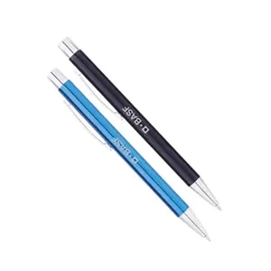 Custom Jet Metal Pens | https://www.bestnamebadges.com