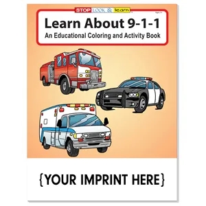 Learn About 9-1-1 Coloring and Activity Book