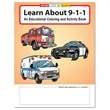 Learn About 9-1-1 Coloring and Activity Book | https://www.bestnamebadges.com