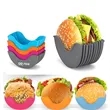 Retractable Burger Fixed Box Adjustable Hamburger Holder | https://www.bestnamebadges.com