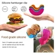 Retractable Burger Fixed Box Adjustable Hamburger Holder | https://www.bestnamebadges.com