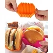 Retractable Burger Fixed Box Adjustable Hamburger Holder | https://www.bestnamebadges.com