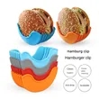 Retractable Burger Fixed Box Adjustable Hamburger Holder | https://www.bestnamebadges.com