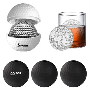 Silicone Tray Golf Ball Whiskey Ice Mold