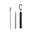 Stainless Steel Retractable Straw | https://www.bestnamebadges.com