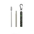 Stainless Steel Retractable Straw | https://www.bestnamebadges.com
