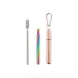 Stainless Steel Retractable Straw | https://www.bestnamebadges.com