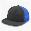 Flex Packable Visor Wide Set Mesh Back Trucker Cap | https://www.bestnamebadges.com
