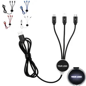 3 in 1 Light Up  Charging Cable