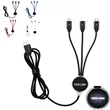 3 in 1 Light Up  Charging Cable | https://www.bestnamebadges.com