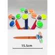 Custom Fingertip Spinner Retractable Ballpoint Pen | https://www.bestnamebadges.com