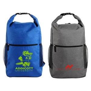 Bellerive Roll Top Backpack | https://www.bestnamebadges.com