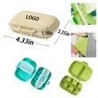 Portable 8-panel Sealed Wheat Pill Box | https://www.bestnamebadges.com
