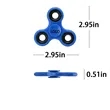 ABS Plastic Pressure-Reducing Three-leaf Fidget Spinner | https://www.bestnamebadges.com