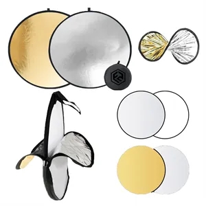 2 in 1 Lighting Reflectors Round Folding Portable