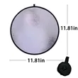 2 in 1 Lighting Reflectors Round Folding Portable | https://www.bestnamebadges.com