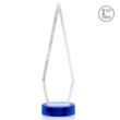 Springfield VividPrint™ Award on Stanrich Base - Blue | https://www.bestnamebadges.com