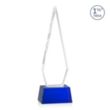 Springfield VividPrint™ Award on Robson Base - Blue | https://www.bestnamebadges.com